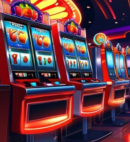 Mobile game lobby categories with sports and slots navigation cards